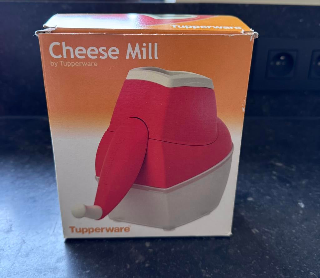 Tupperware Cheese Mill / Kaasmolen – in originele doos, Enlèvement, Comme neuf