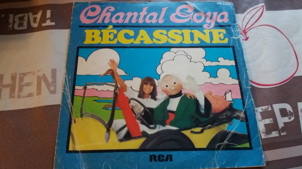 Disque vinyl 45 tours chantal goya bécassine, CD & DVD, Enlèvement ou Envoi, Comme neuf, Musique