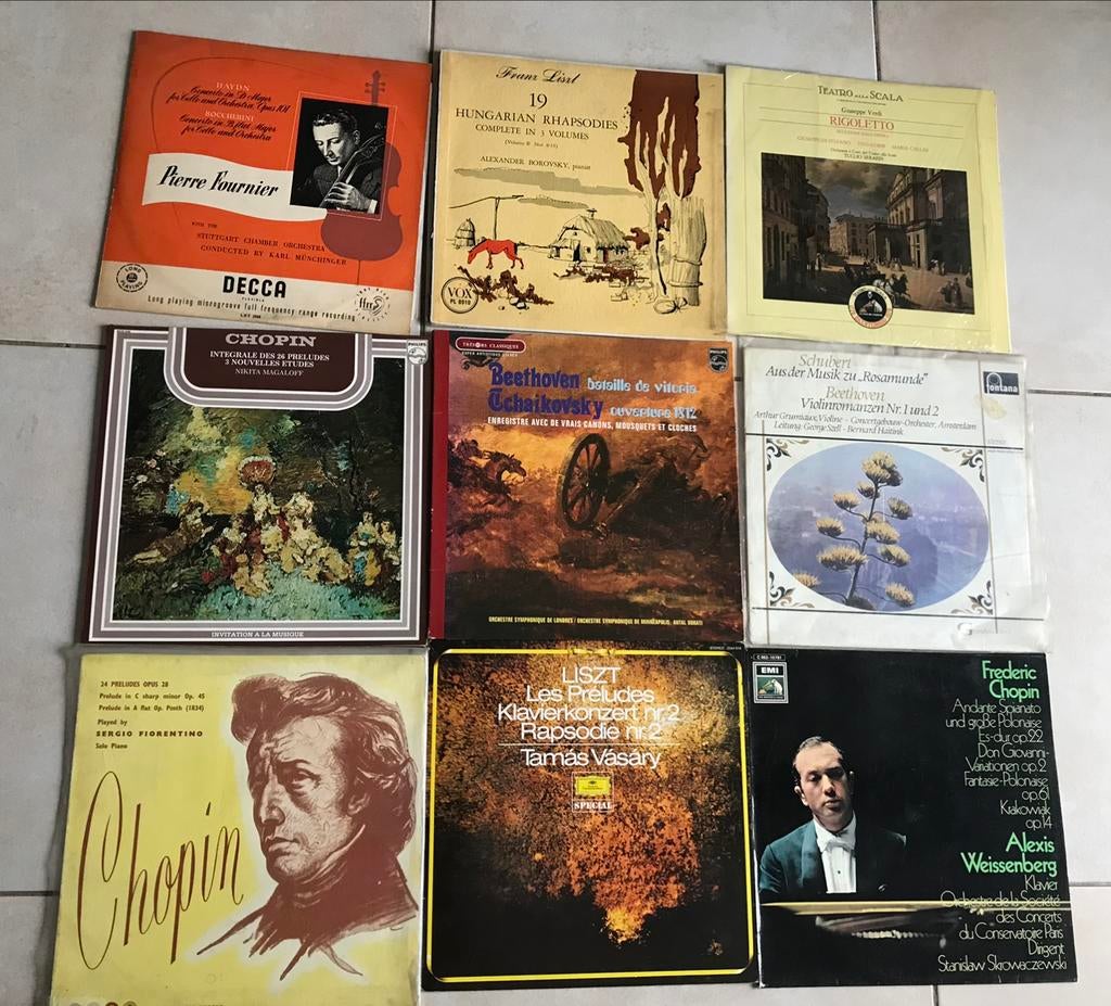 Vinyles 33 tours classiques opérettes, CD & DVD, Comme neuf