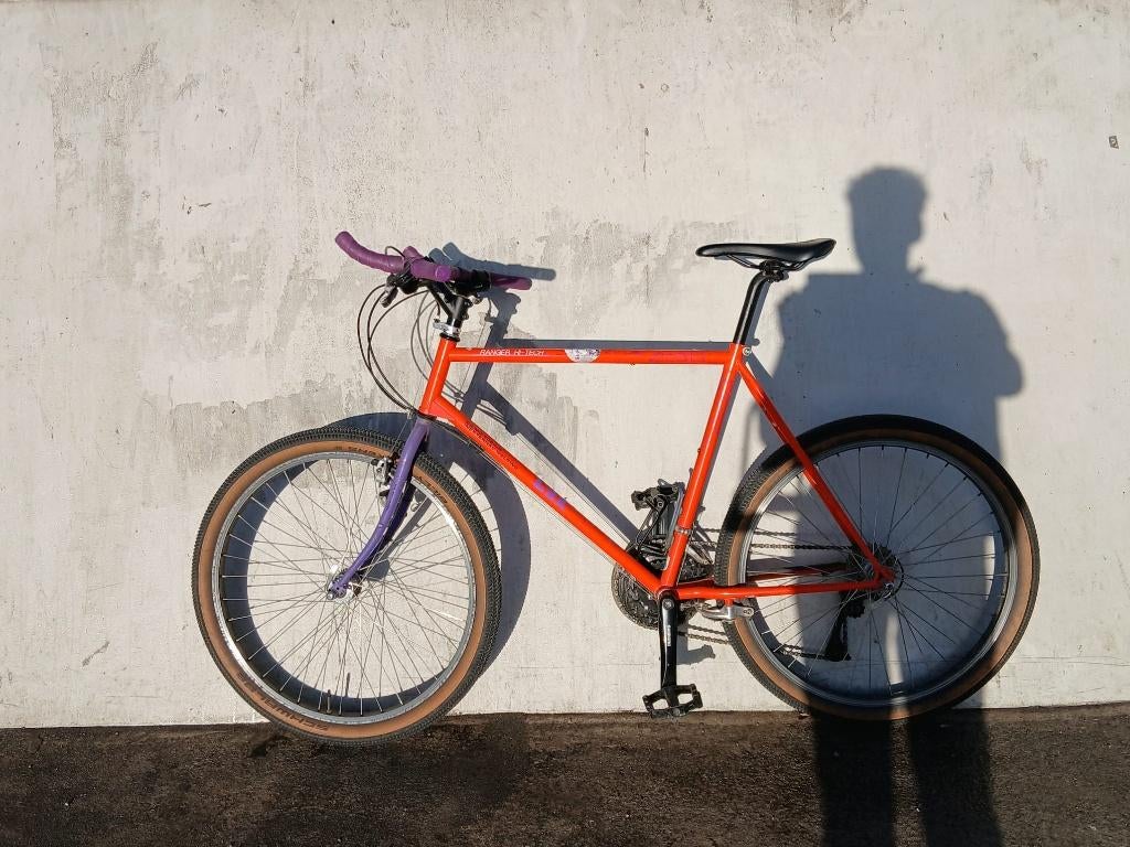 Gerenoveerde gravel/stads-/reisfiets, Gebruikt, Versnellingen, 53 tot 57 cm, Ophalen