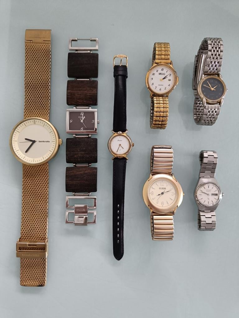 Toutes sortes de montres pour femmes., Enlèvement ou Envoi, Utilisé, Montre-bracelet, Autres marques