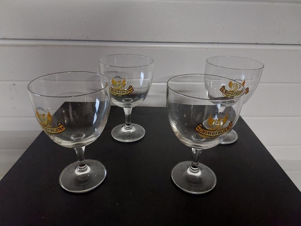 Verres de dégustation Grimbergen, Enlèvement ou Envoi, Comme neuf, Verre à bière