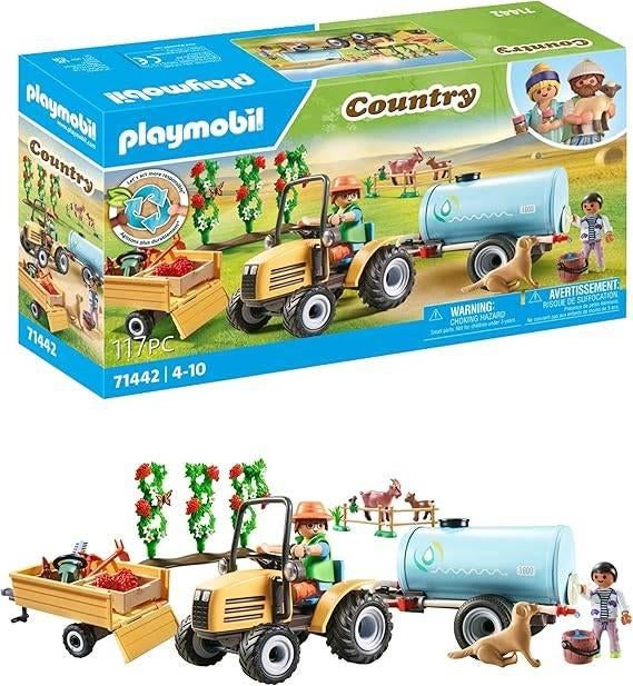 PLAYMOBIL | Tractor met aanhanger  | GRATIS LEVERING, Kinderen en Baby's, PLAYMOBILE, -, Verzenden, -