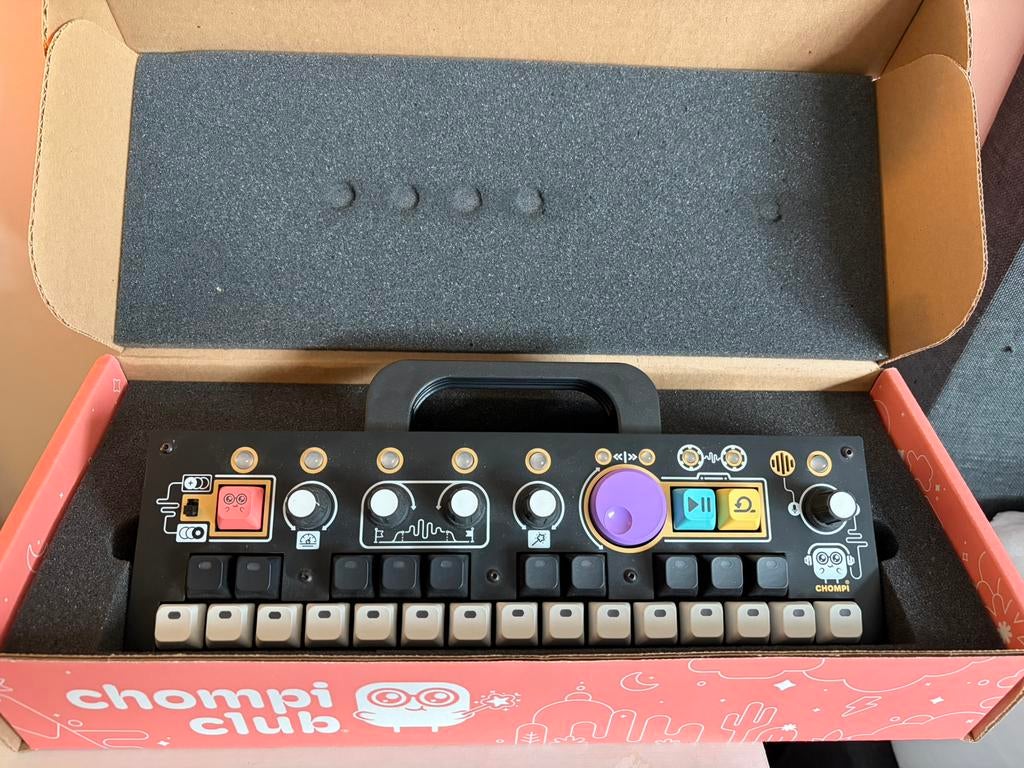 Chompi Club Sampler, Enlèvement, Utilisé