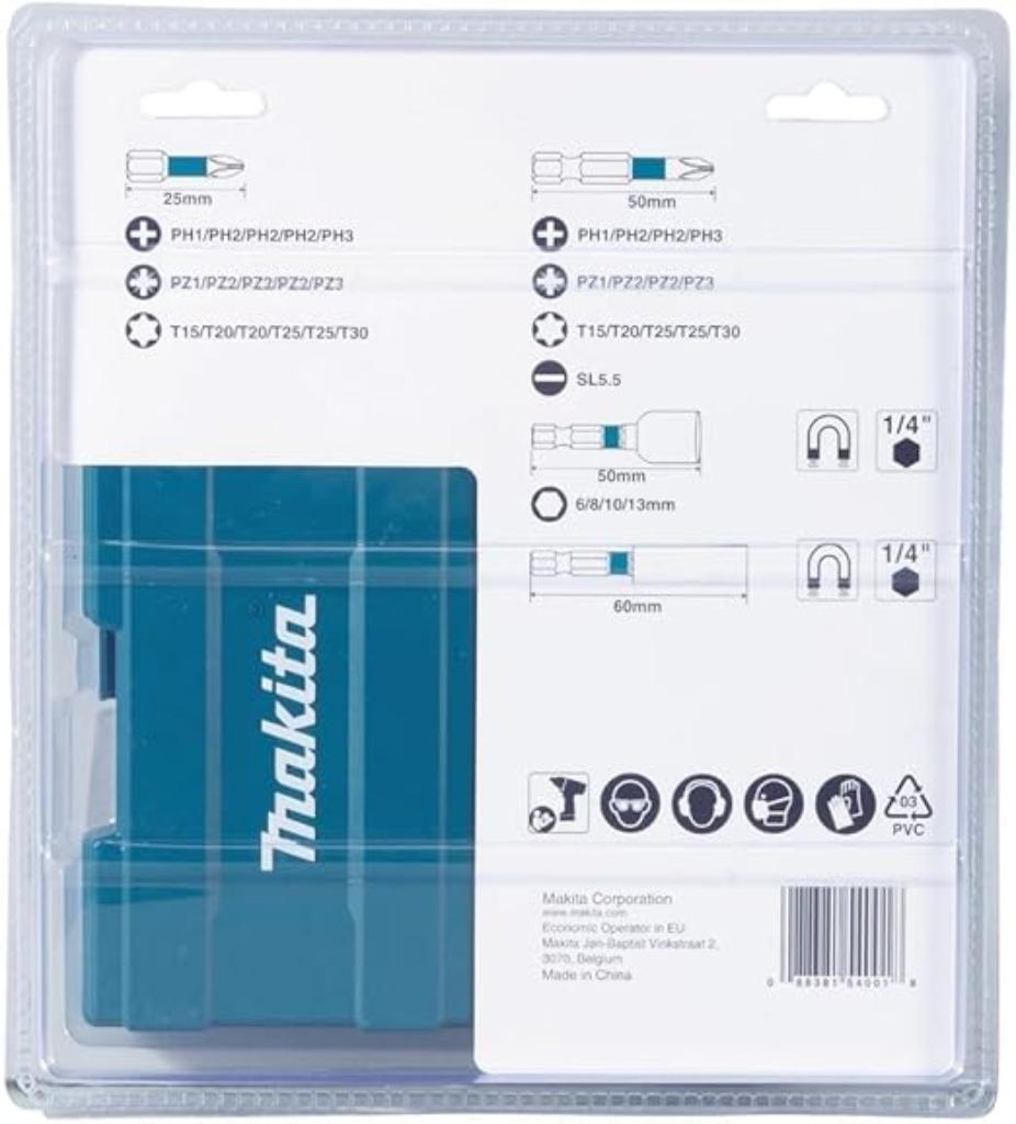 Makita Impact Koffertje met bitset SNELLE GRATIS LEVERING, Verzenden, Nieuw