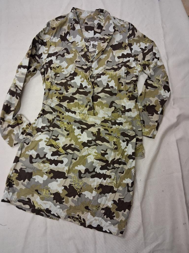 Leger carnaval dames medium, Ophalen of Verzenden, Zo goed als nieuw, Maat 38/40 (M), Kleding