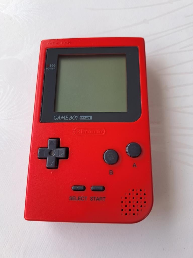 Voor de verzamelaar: game boy pocket red. Bijna nieuw!, Ophalen of Verzenden, Zo goed als nieuw, Game Boy Pocket