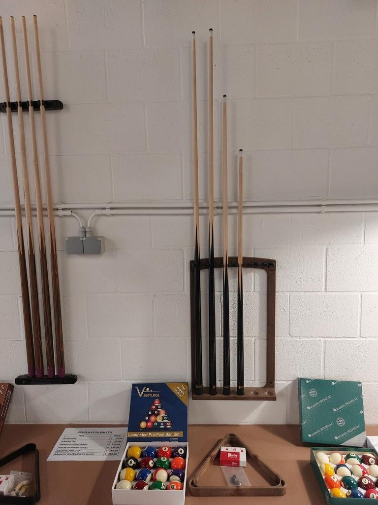 Pool accessoireset Laminated, Sport en Fitness, Biljarten en Poolen, Ophalen, Nieuw