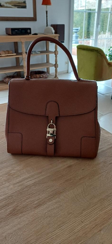 Handtas  leder NEUVILLE, Bijoux, Sacs & Beauté, Sacs | Sacs Femme, Enlèvement, Comme neuf, Brun, Sac à main