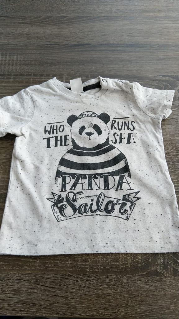 T-shirt 74, Kinderen en Baby's, Babykleding | Maat 74, Ophalen, Gebruikt, H&M, Jongetje