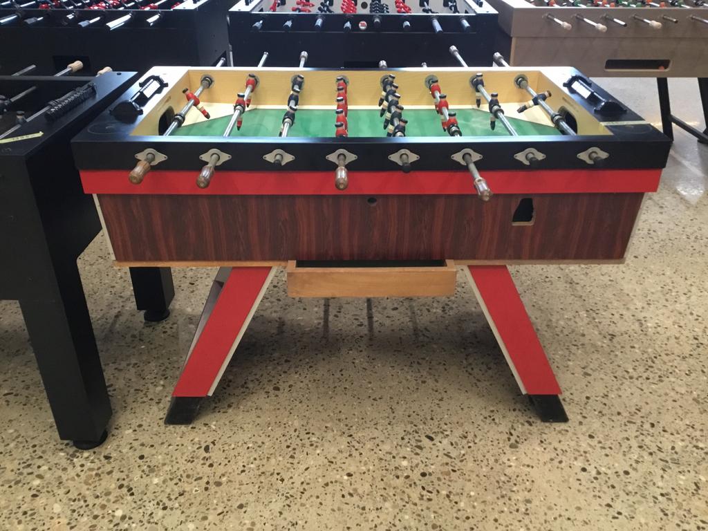 Table de football Jupiter rouge, kicker, Enlèvement ou Envoi, Utilisé