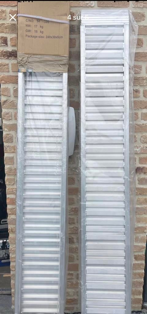 Rampes en aluminium 3 tonnes, Enlèvement, Neuf