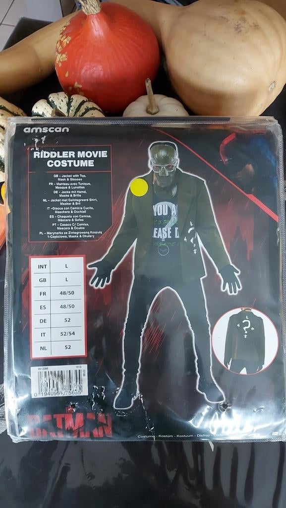 déguisement, Enlèvement ou Envoi, Neuf