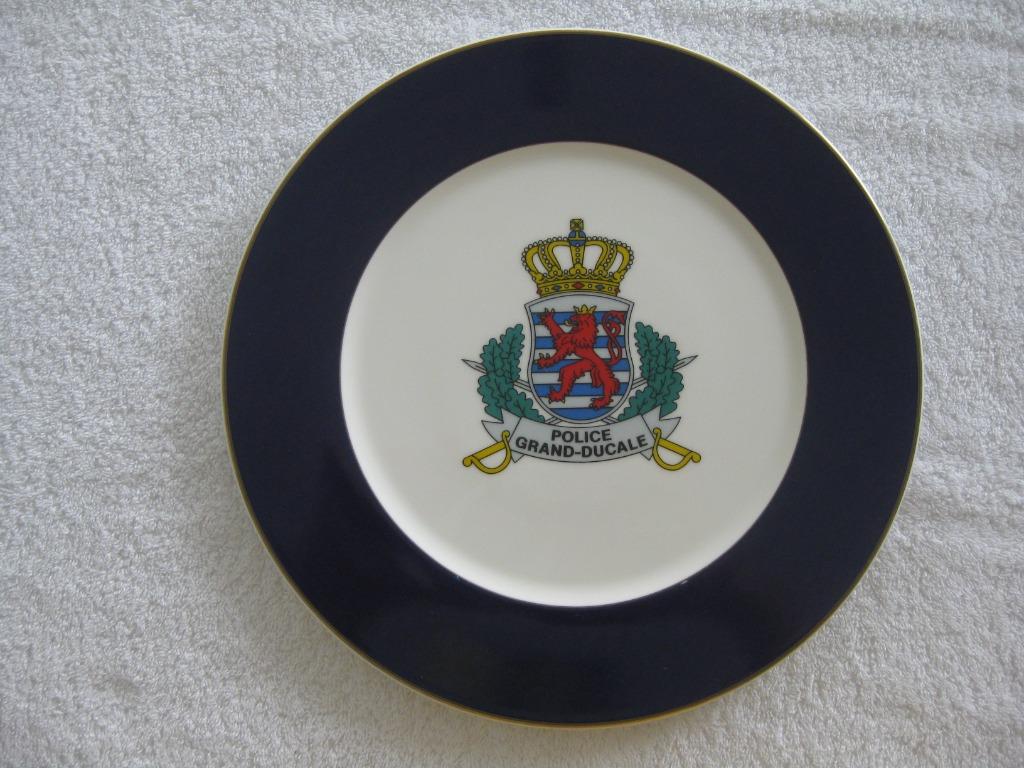 Police Grand-Duché de Luxembourg Villeroy et Boch collector, Enlèvement ou Envoi