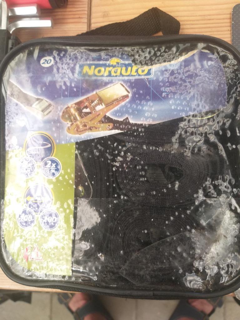 Nordauto spanriemset ; 2x2m en 2x5 meter, Autos : Divers, Outils de voiture, Enlèvement, Comme neuf