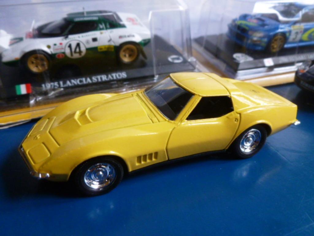 CHEVROLET Corvette 1968 1/43 SOLIDO France Neuve Blister Box, Ophalen of Verzenden, Nieuw, Auto, Solido