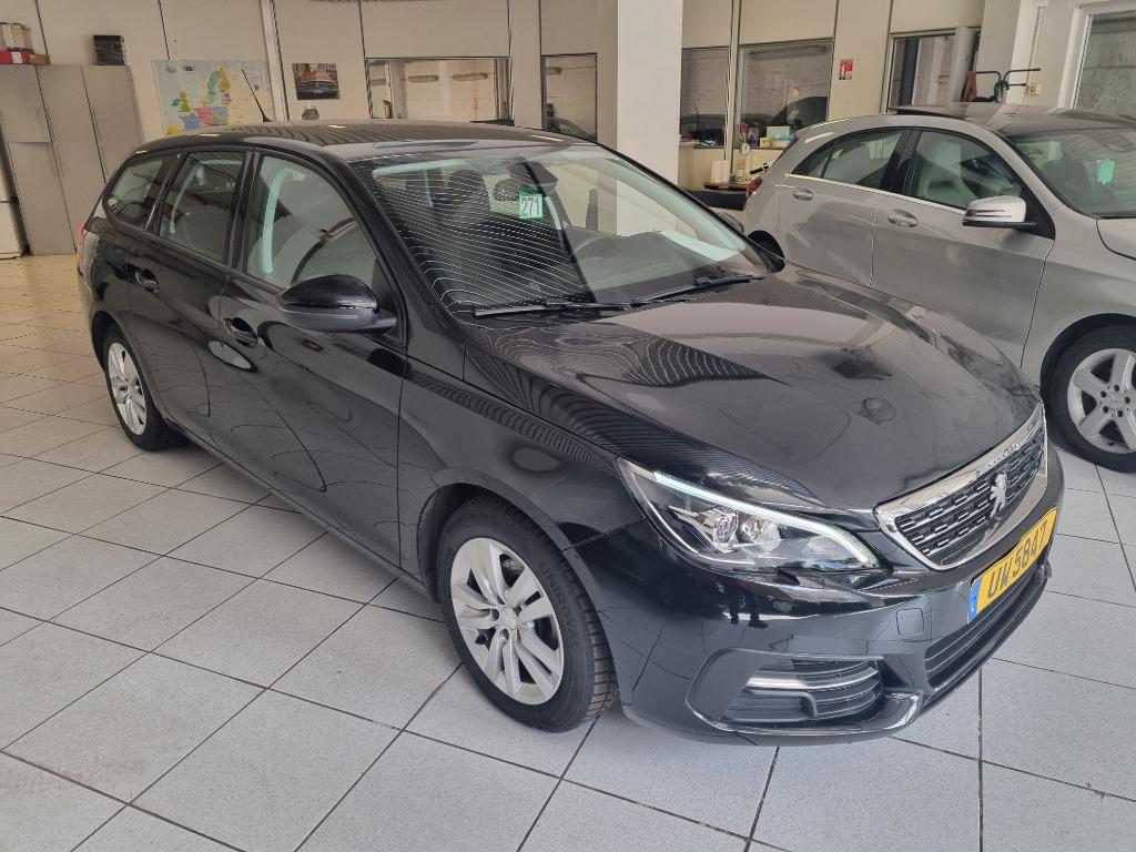 Peugeot 308 sw hdi EURO 6  2019, Autos, Peugeot, Achat, Entreprise, Noir, Tissu