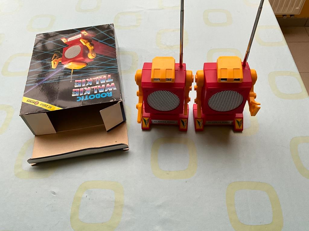 Robot walkie talkies, Ophalen of Verzenden