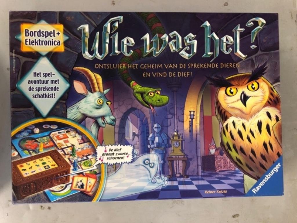 WIE WAS HET - super familiespel Ravensburger - nieuwstaat, Ophalen