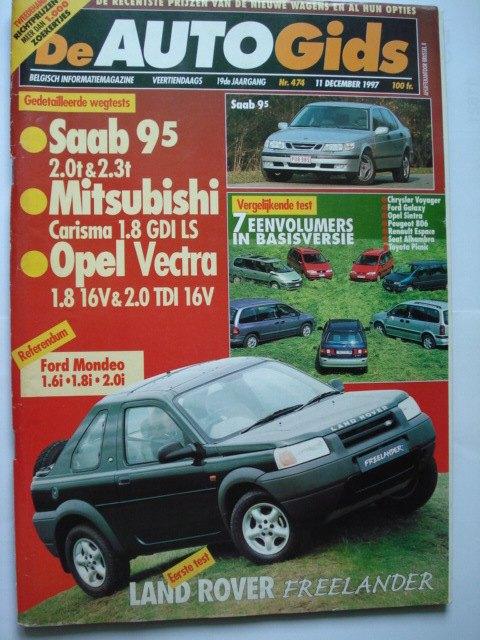 AutoGids 474, Envoi, Utilisé, Général