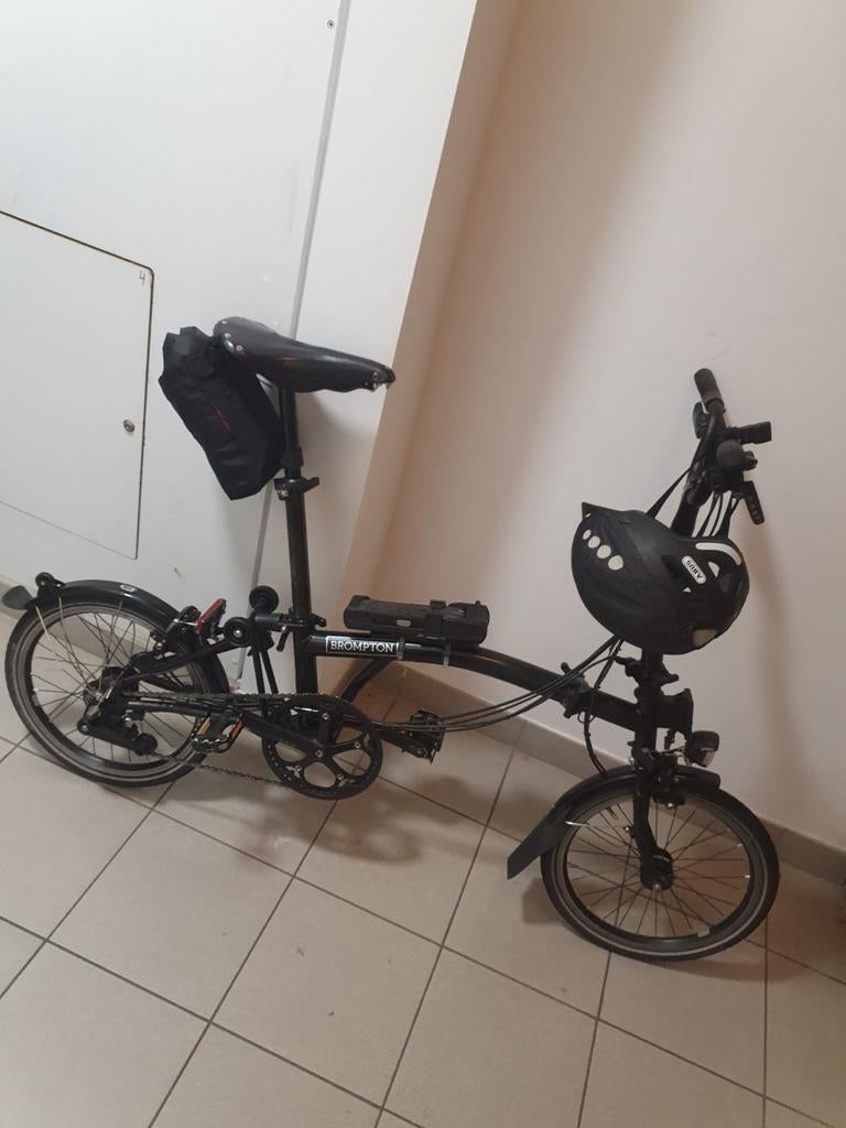 Vélos pliable Brompton 6 vitesses, Vélos & Vélomoteurs, Vitesses, Brompton, Femmes, Utilisé