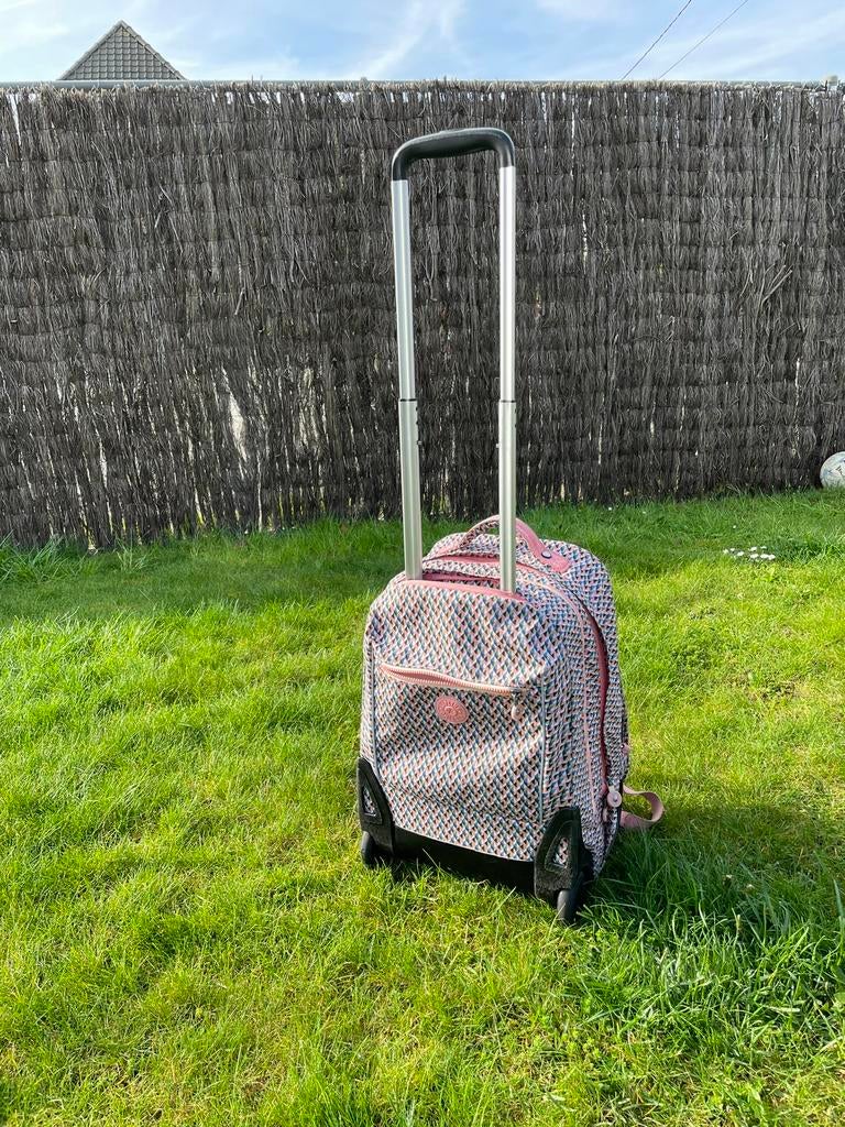 Kipling trolley, Bijoux, Sacs & Beauté, Sacs | Cartables, Enlèvement, Utilisé, Rose, Sac à dos