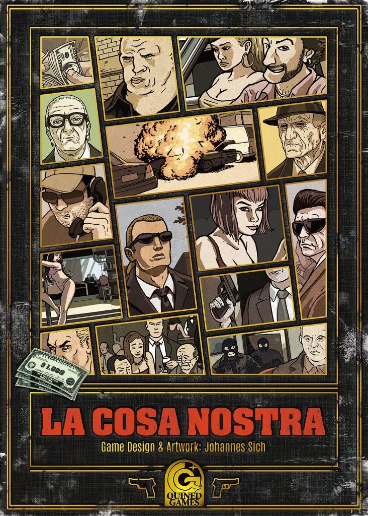 La Cosa Nostra, Vijf spelers of meer, Ophalen of Verzenden, Zo goed als nieuw, Quined Games