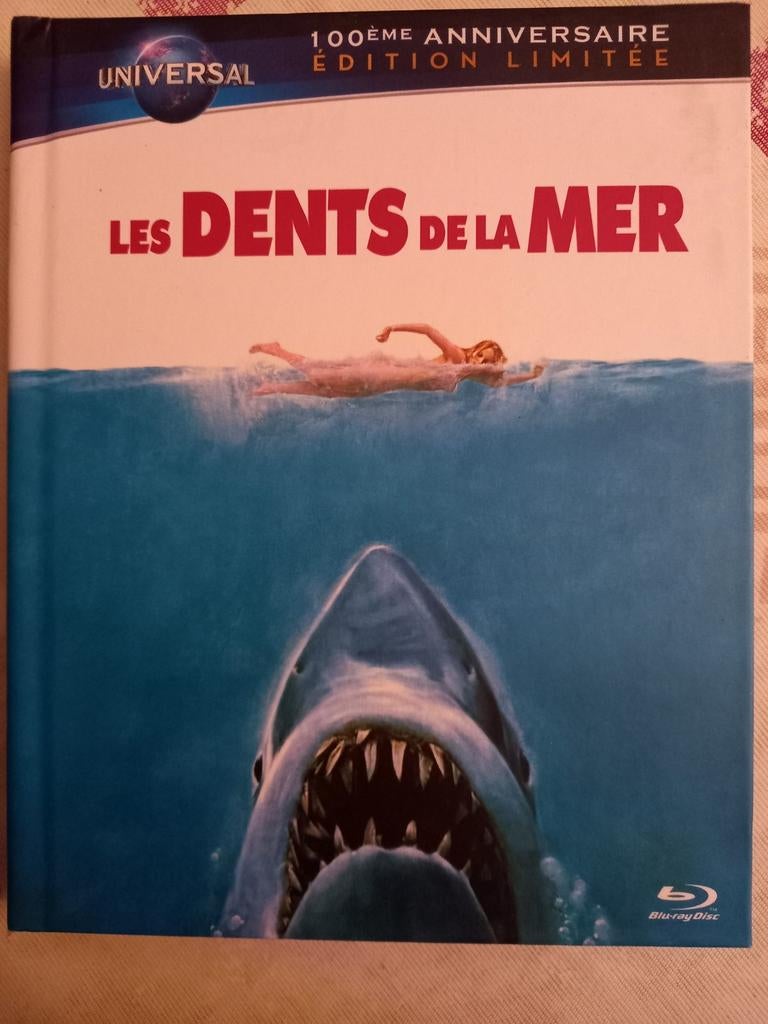 JAWS Les dents de la mer digibook blu-ray collector, CD & DVD, Enlèvement ou Envoi, Coffret, Comme neuf, Autres genres