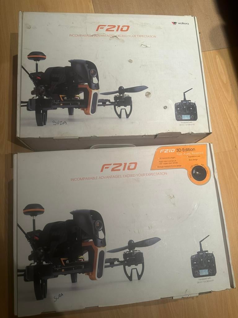 2x walkera f210 drone, Audio, Tv en Foto, Drones, Ophalen, Walkera, Gebruikt, Geen camera