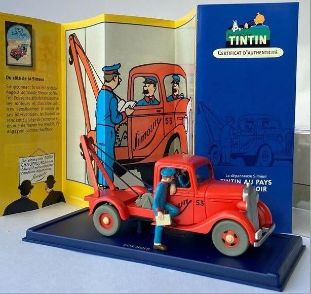 Kuifje auto_59 De kraanwagen van Samoem, Complete serie of reeks, Ophalen of Verzenden, Zo goed als nieuw, Hergé