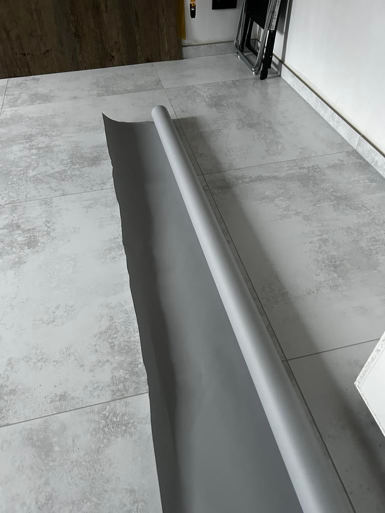 Rouleau d'arrière-plan de 2,72x11m gris, Enlèvement