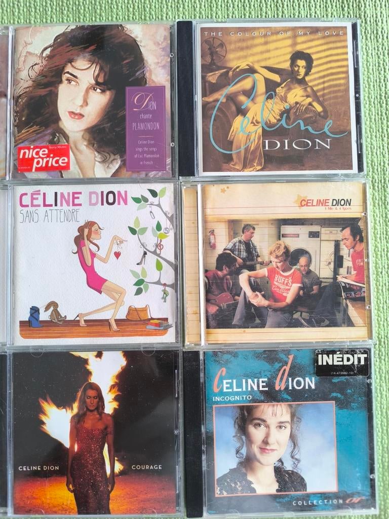 CD's van Celine Dion: albums, live en compilaties., Ophalen of Verzenden, Gebruikt