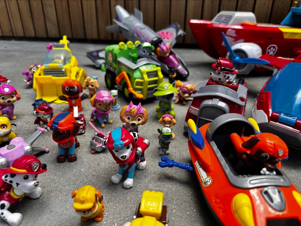 Paw patrol, Ophalen, Gebruikt