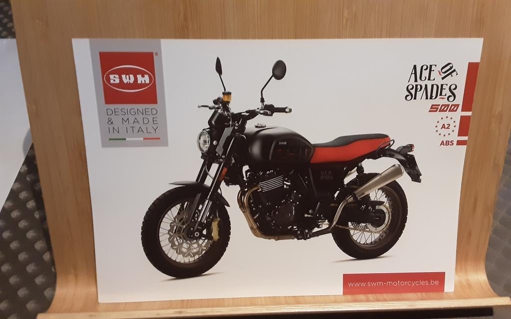 Swm 500 ace of spades kaart, Ophalen of Verzenden, Zo goed als nieuw