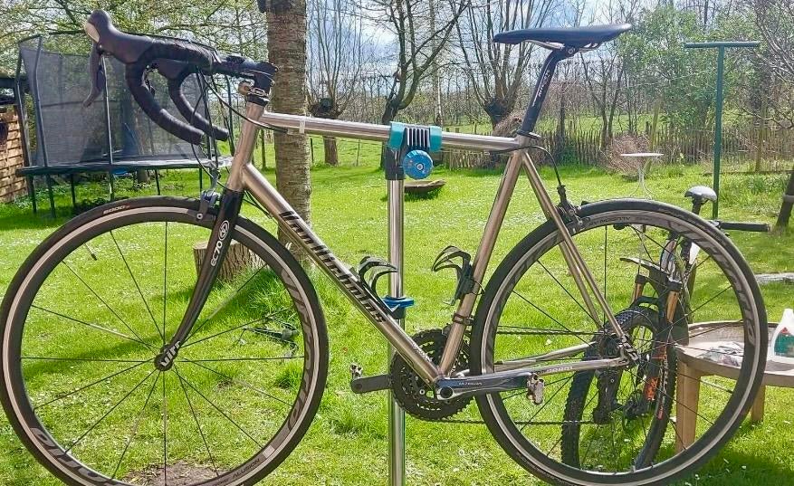 Titanium Van Nicholas, Vélos & Vélomoteurs, Autres marques, Titane, Comme neuf, Enlèvement