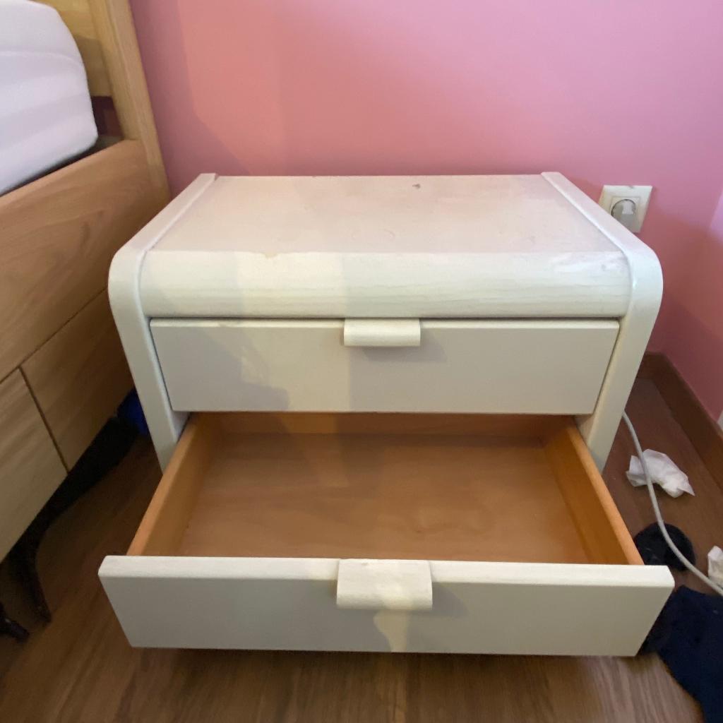 SET slaapkamermeubel nachtkast, 70 cm ou plus, 65 cm ou plus, Enlèvement, Utilisé