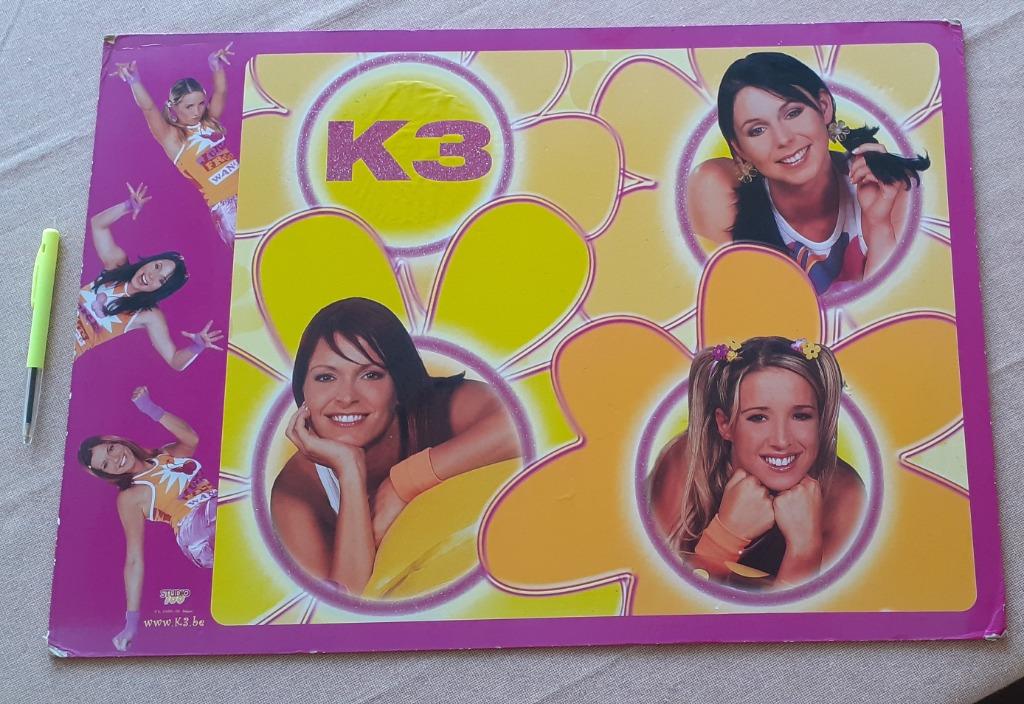 De originele K3 Bureau-onderlegger, Enlèvement ou Envoi, Comme neuf, Ustensile