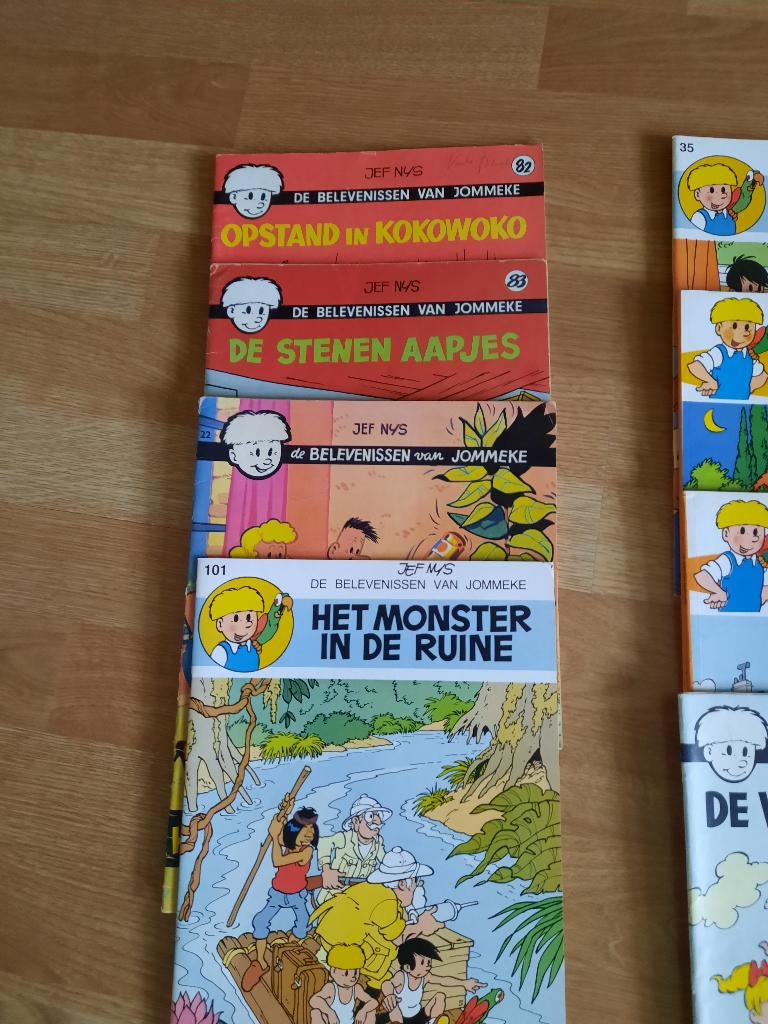Srips Jommeke, Ophalen of Verzenden, Meerdere stripboeken, Gelezen, Jef Nys