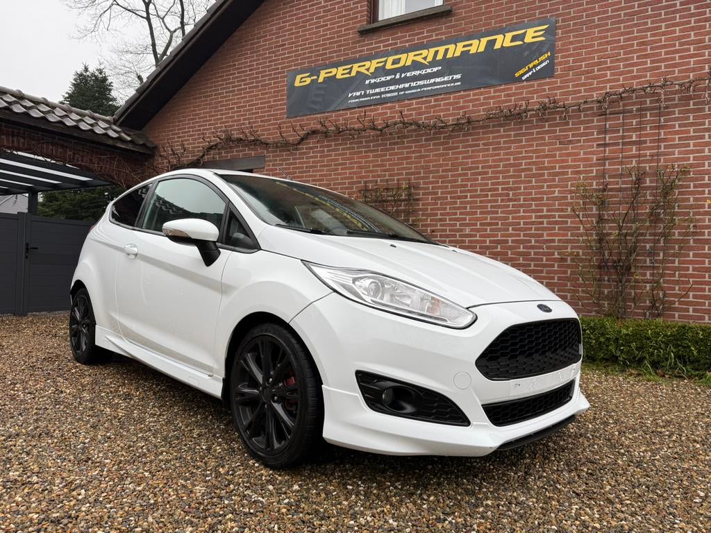 Ford fiesta st-line gekeurd voor verkoop, Auto's, Voorwielaandrijving, Euro 5, Stof, Wit