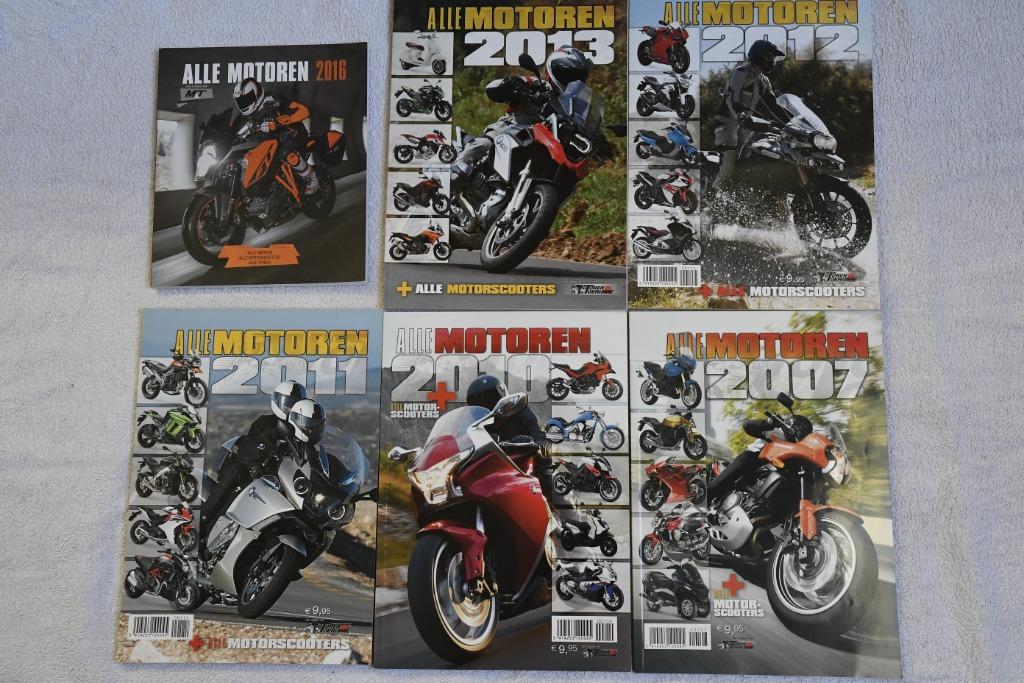 Motoren en toerisme - Alle motoren, Boeken, Motoren, Ophalen, Zo goed als nieuw