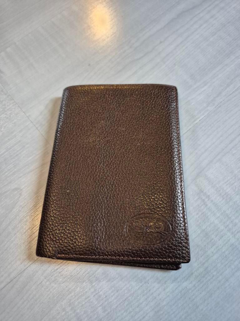 Portefeuille Longchamp heren, donker bruin, Autres marques, Cuir, Brun, Enlèvement