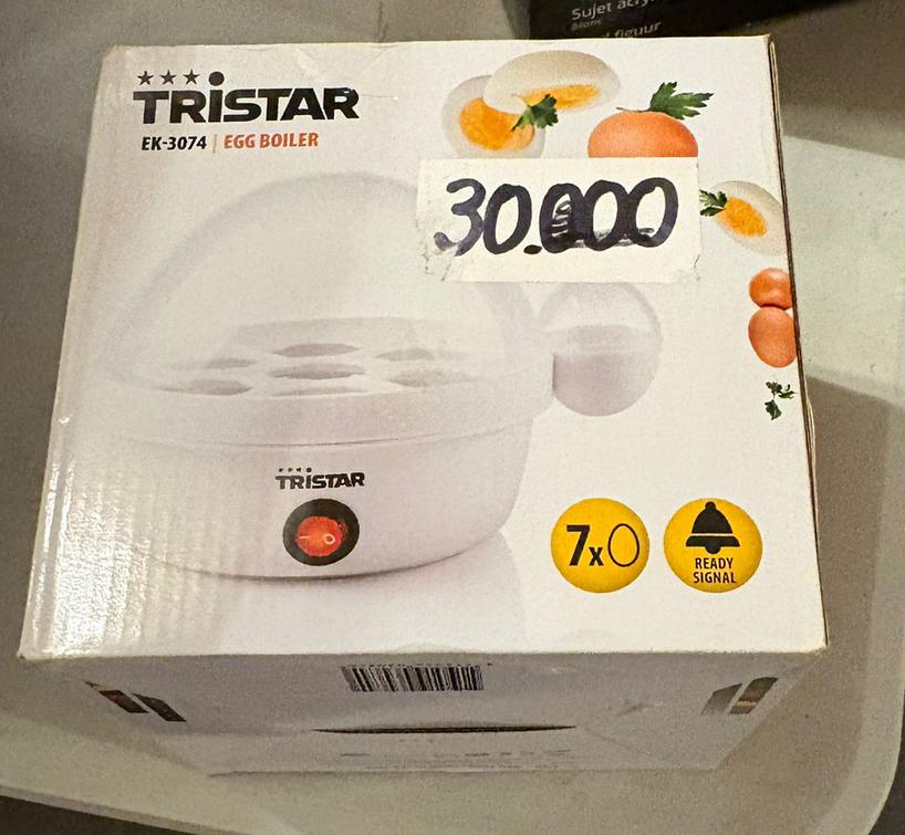 Eierenkoker, Ophalen, Nieuw