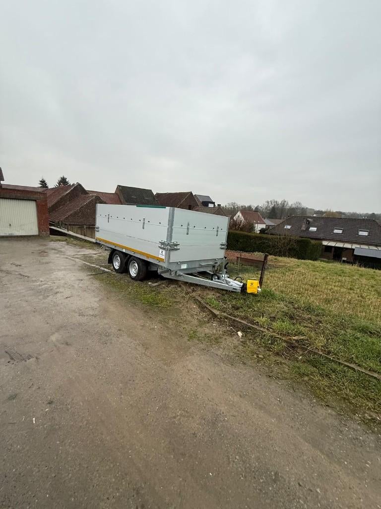 Remorque benne 3500kg, Enlèvement, Neuf