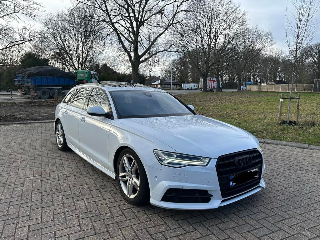 Audi a6 2.0 TDI ultra s-line, Auto's, Automaat, Zwart, 5 deurs, Particulier