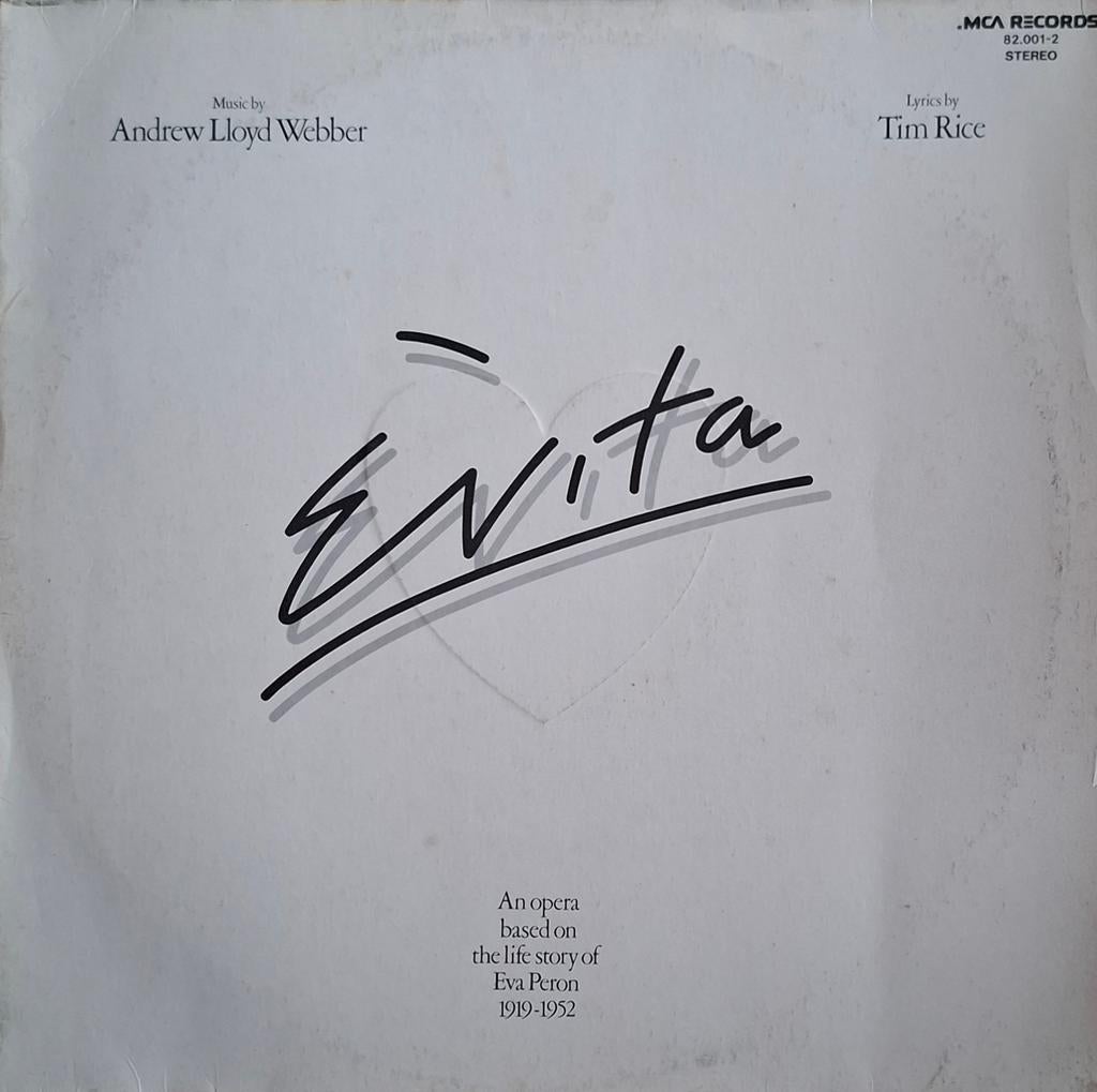Dubbel LP Soundtrack Evita, Ophalen of Verzenden, Gebruikt, 12 inch
