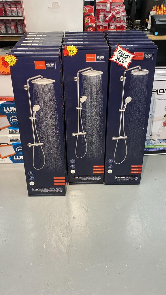 ✅ Colonne de douche thermostatique GROHE TEMPESTA 250, Enlèvement, Neuf