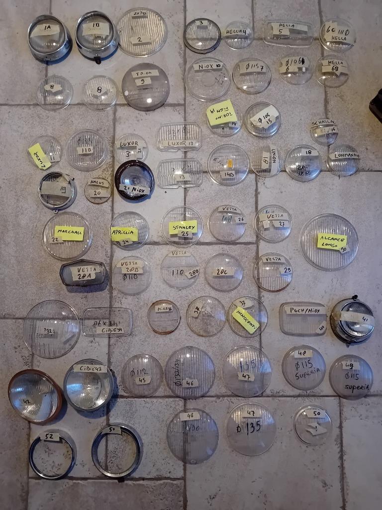 Koplamp glas, Vélos & Vélomoteurs, Enlèvement ou Envoi, Neuf, Phare