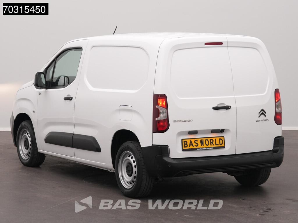 Citroën Berlingo 110pk Benzine L1H1 Airco Cruise Camera Par, Auto's, Stof, Gebruikt, Citroën, Wit