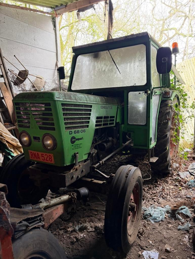 deutz tractor voor opmaak of onderdellem, Enlèvement