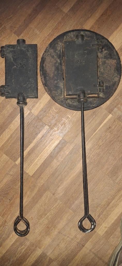 wafelijzers (antiek), Ophalen